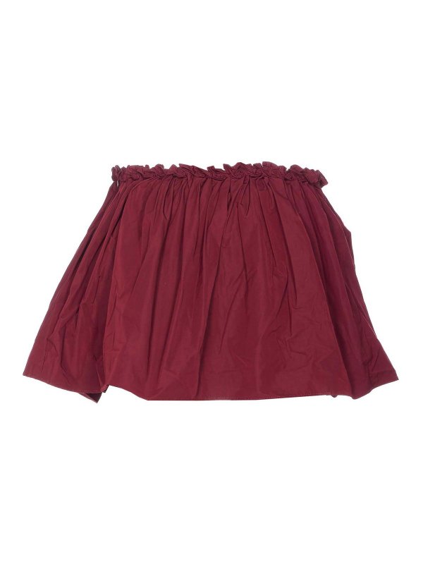 SHUSHU TONG: トラウザーショーツ online - ショートパンツ - 赤