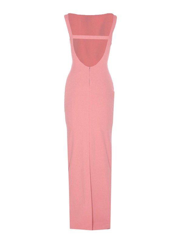 SOLACE LONDON: Maxi robe online - Maxi Robe - Couleur Chair