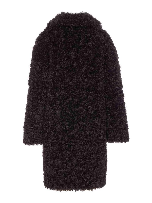 STAND STUDIO: Fourrure online - Manteau En Fourrure - Marron