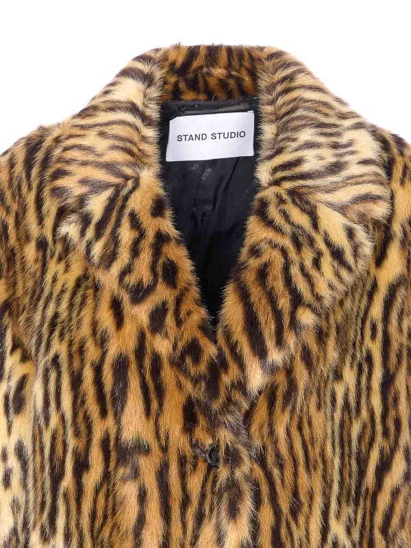 Marceline Faux Fur Coat shop online: STAND STUDIO