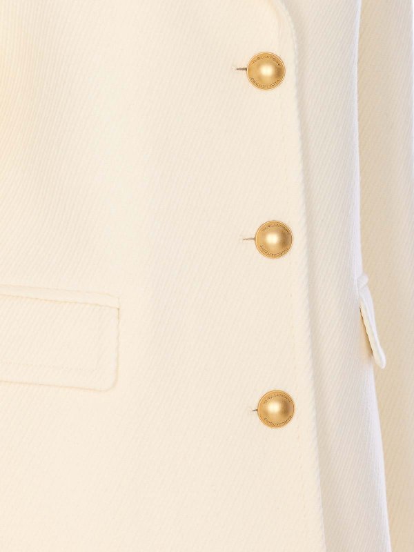 The Best Shops TAGLIATORE: Abrigos largos - Abrigo Largo - Blanco