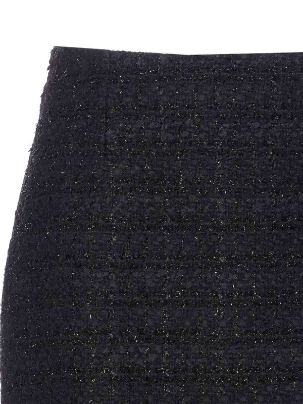 Black Boucle Skirt shop online: TAGLIATORE
