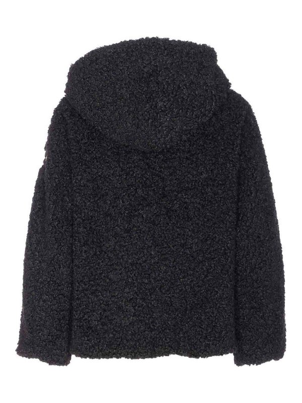 TATRAS: Abrigos de borreguito y piel  online - Abrigo De Piel - Negro