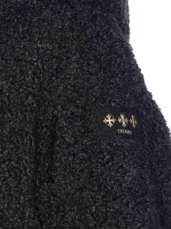 The Best Shops TATRAS: Abrigos de borreguito y piel  - Abrigo De Piel - Negro