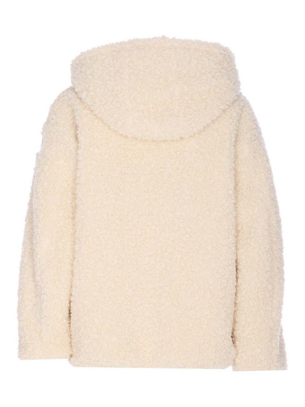 TATRAS: Pellicce e montoni online - Giacca Teddy Pedara Avorio