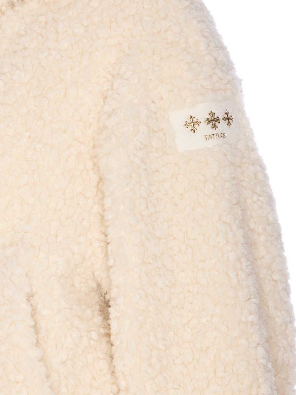 The Best Shops TATRAS: Pellicce e montoni - Giacca Teddy Pedara Avorio