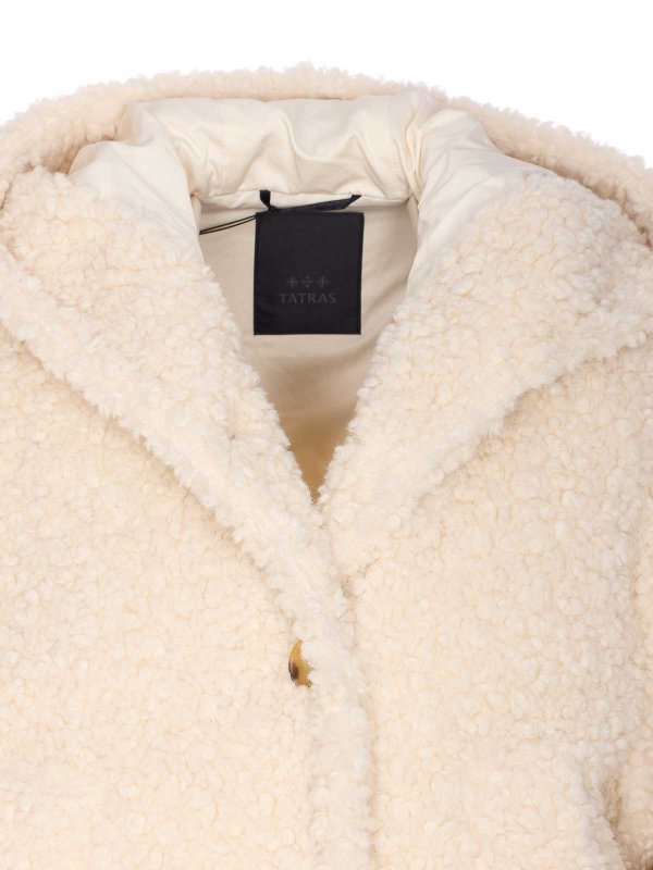 Giacca Teddy Pedara Avorio shop online: TATRAS