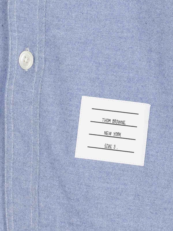 The Best Shops THOM BROWNE: Camisas - Camisa - Azul