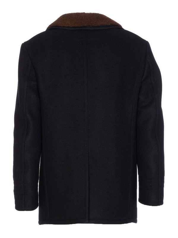 TOM FORD: Abrigos de borreguito y piel  online - Abrigo De Piel - Negro