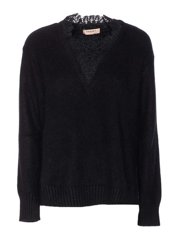 TWINSET: crew necks - Sweater