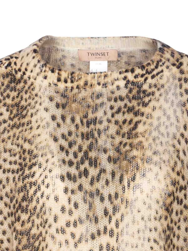 Suéter Cuello Redondo - Marrón shop online: TWINSET