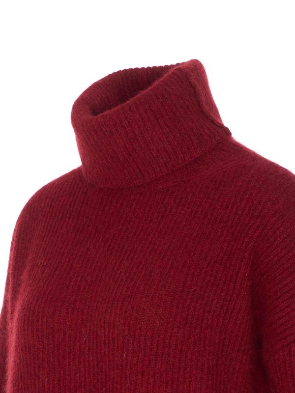 The Best Shops UMA WANG: Turtlenecks & Polo necks - Red Raccoon Top