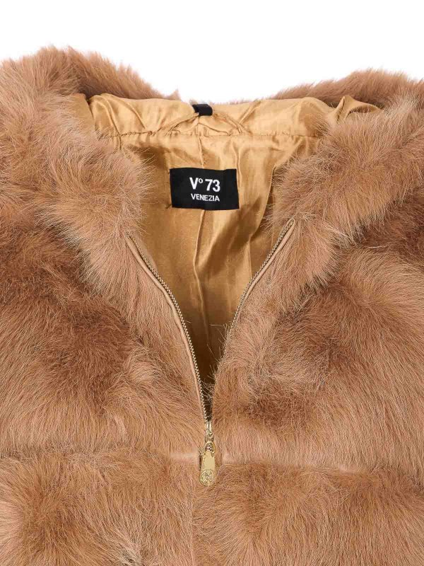 Manteau En Fourrure - Beige shop online: v°73