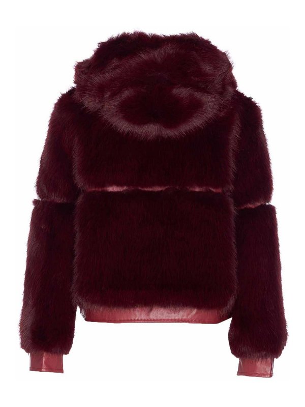 v°73: Fourrure online - Manteau En Fourrure - Rouge