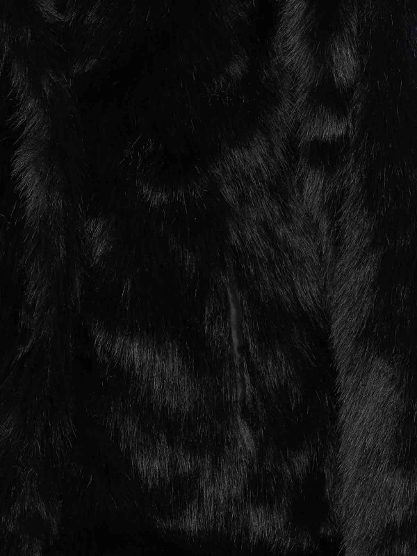 The Best Shops v°73: 毛皮＆シアリングコート - 毛皮/ムートンコート - 黒