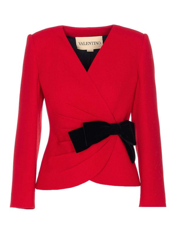 VALENTINO GARAVANI: Chaquetas casual - Chaqueta Casual - Rojo