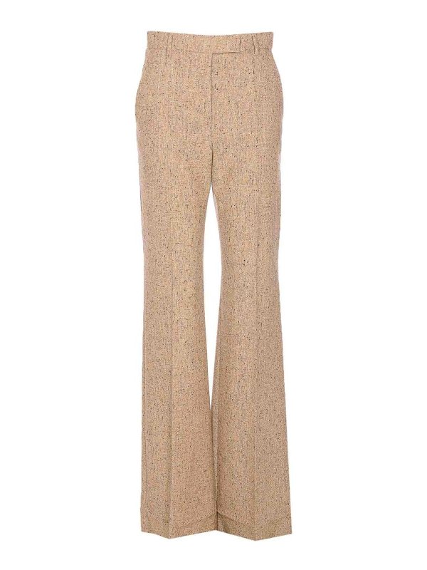VALENTINO GARAVANI: Pantalons casual - Pantalons Décontractés - Beige
