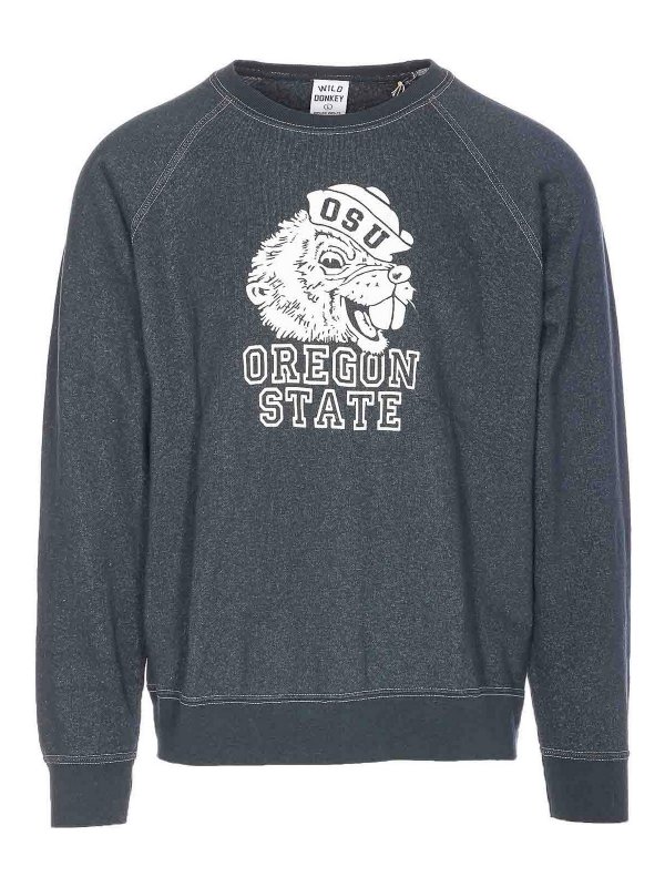 WILD DONKEY: crew necks - Oregon Sweatshirt