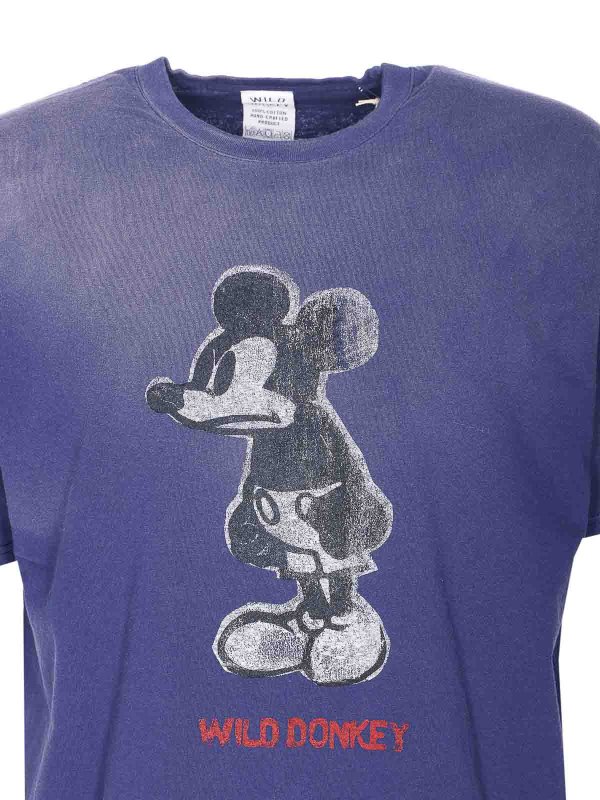 Blue Angry T-Shirt shop online: WILD DONKEY