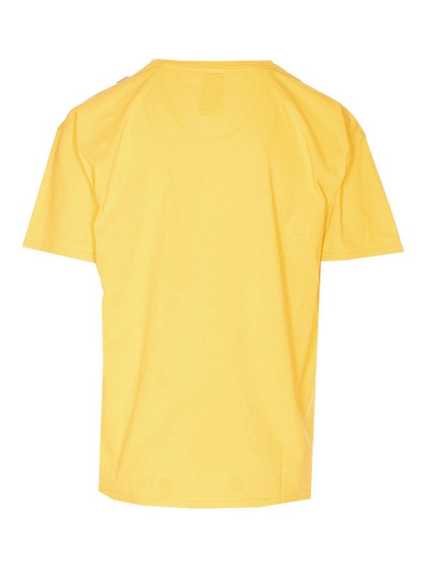 WILD DONKEY: crew necks online - Yellow Betty Liberty T-Shirt
