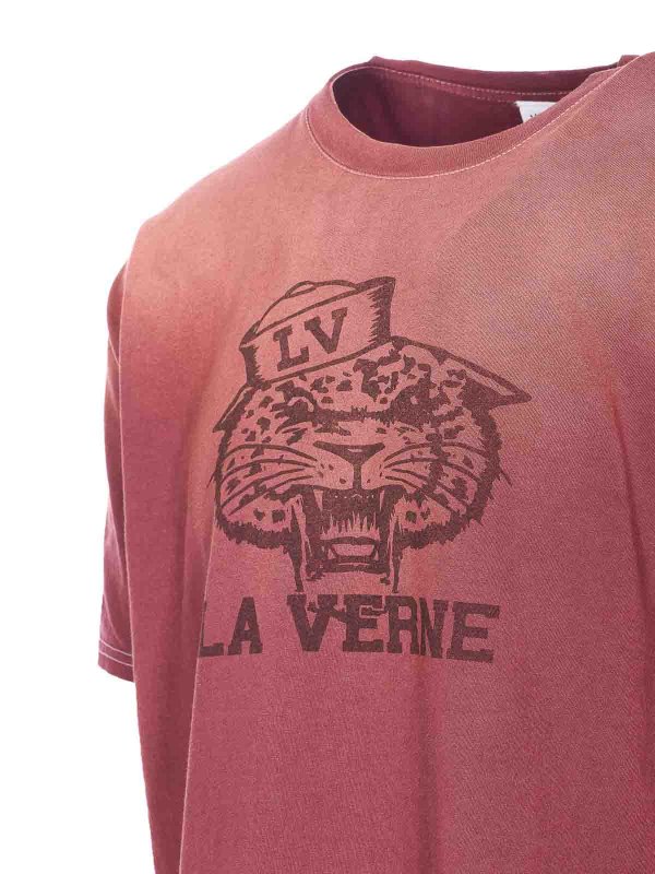 The Best Shops WILD DONKEY: crew necks - Red La Verne T-Shirt