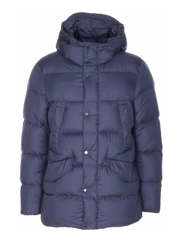 WOOLRICH: parkas - Blue Cloud Davis Parka