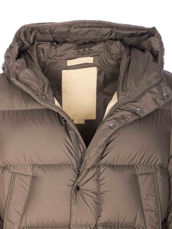 Dark Green Cloud Davis Parka shop online: WOOLRICH