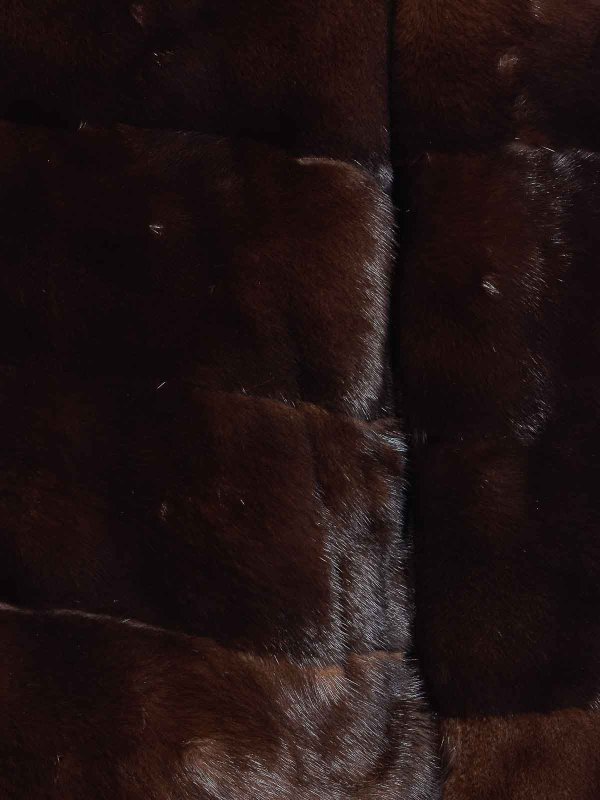 The Best Shops YVES SALOMON: Vestes-rembourrees - Blouson Rembourré - Beige