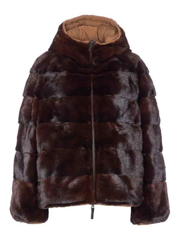 Blouson Rembourré - Beige shop online: YVES SALOMON