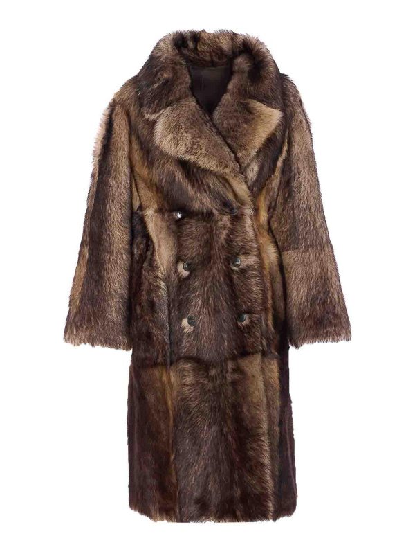 YVES SALOMON: leather coats - Lamb Leather Coat