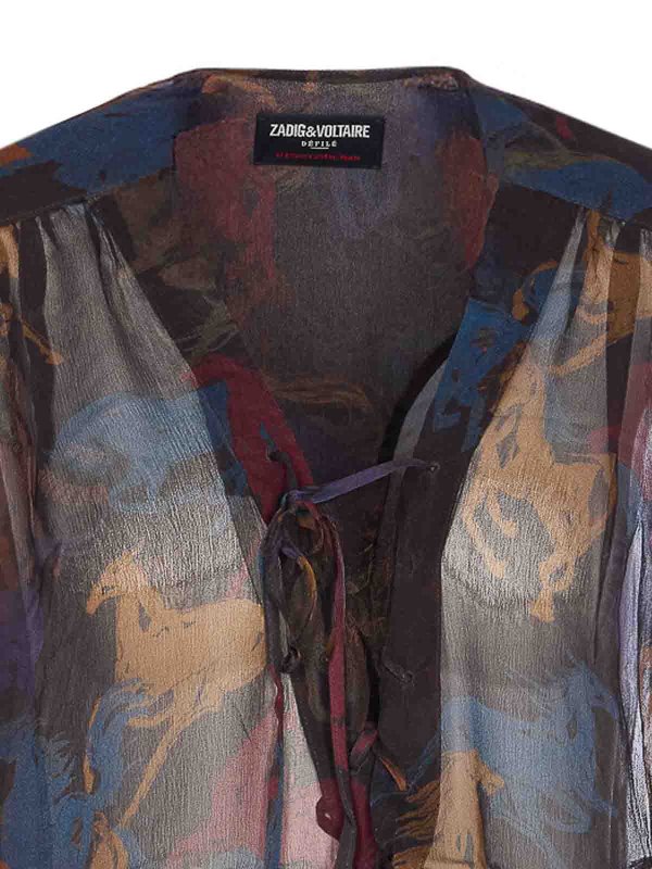 Camisa - Marrón shop online: ZADIG&VOLTAIRE