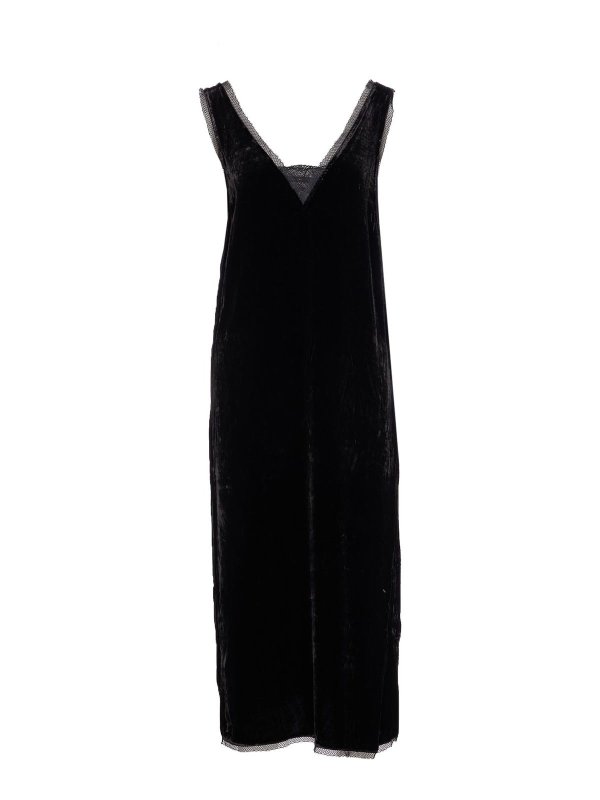 ZADIG&VOLTAIRE: maxi dresses - Renzo Velvet Dress