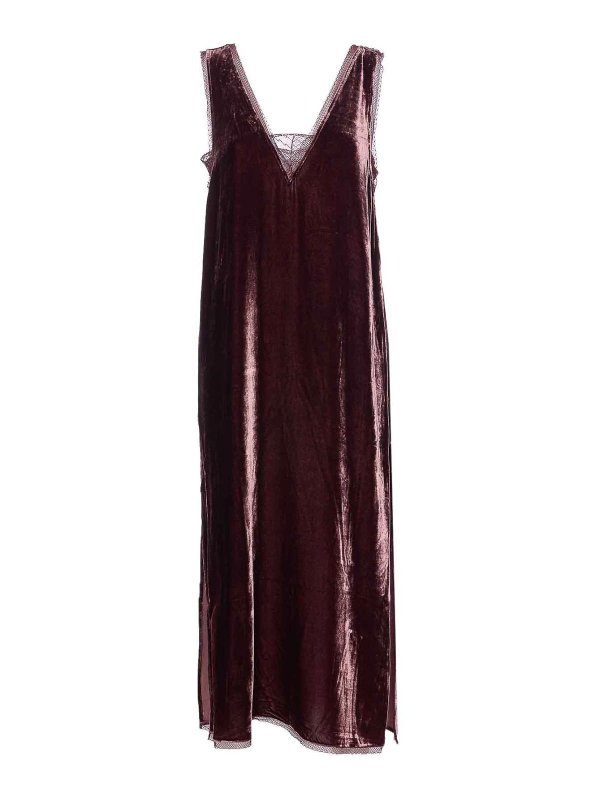 ZADIG&VOLTAIRE: maxi dresses - Renzo Velvet Dress