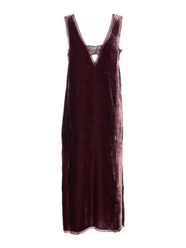 ZADIG&VOLTAIRE: maxi dresses online - Renzo Velvet Dress