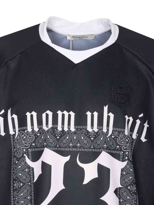 Black T-Shirt shop online: IH NOM UH NIT