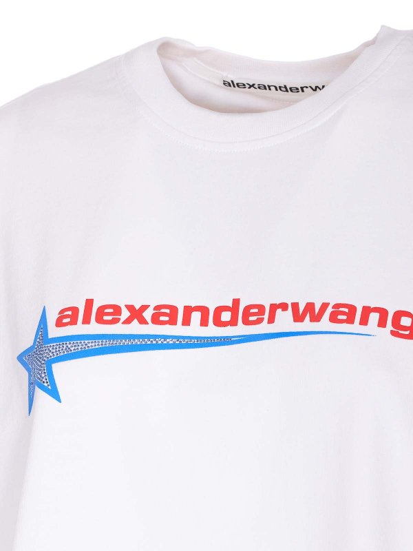 The Best Shops ALEXANDER WANG: maglia collo rotondo - Maglietta squadrata