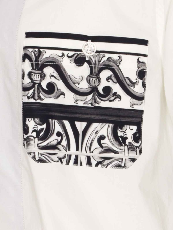The Best Shops DOLCE & GABBANA: シャツ - シャツ - 白