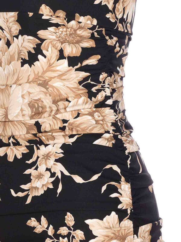 The Best Shops DOLCE & GABBANA: cocktail dresses - Roses Print Dress
