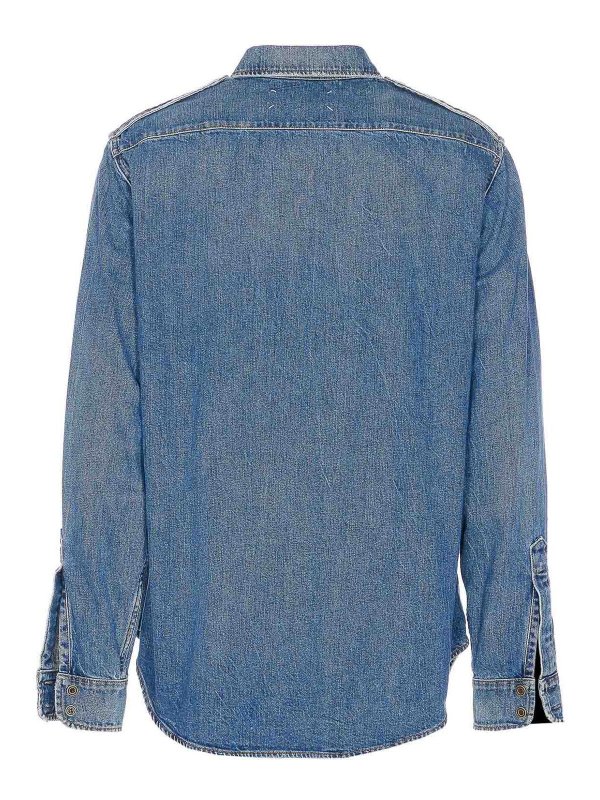 Maison Margiela: Camisas online - Camisa - Azul