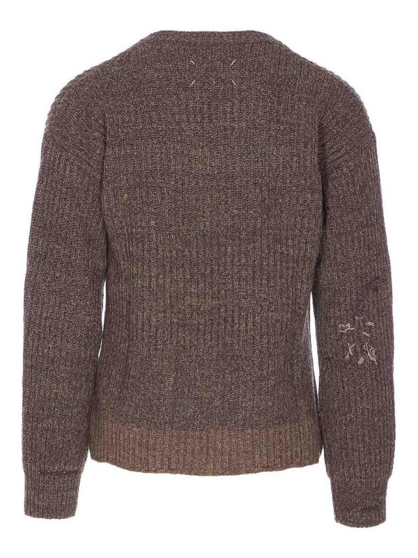 Maison Margiela: maglia collo rotondo online - Maglione