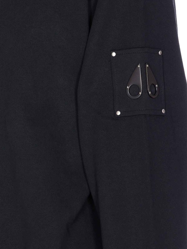 The Best Shops MOOSE KNUCKLES: Cuellos altos y polos - Suéter Con Cuello Alto - Negro