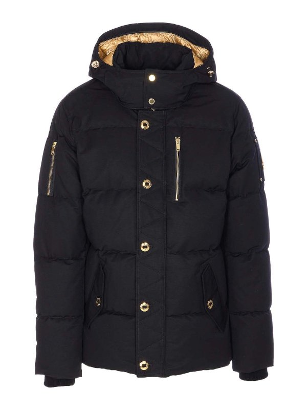 MOOSE KNUCKLES: Chaquetas y Chaquetones acolchados - Chaqueta Alcochada - Negro