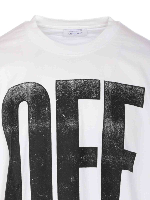 クルーネック - 白 shop online: OFF-WHITE