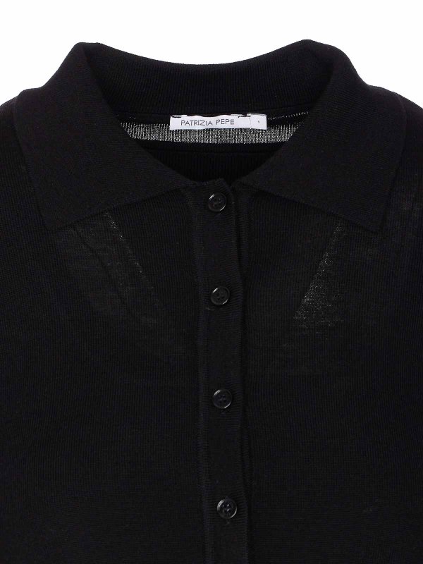 Cárdigan - Negro shop online: PATRIZIA PEPE