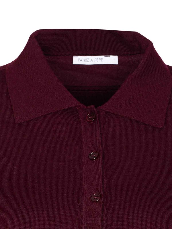 Cardigan - Rouge Brun shop online: PATRIZIA PEPE