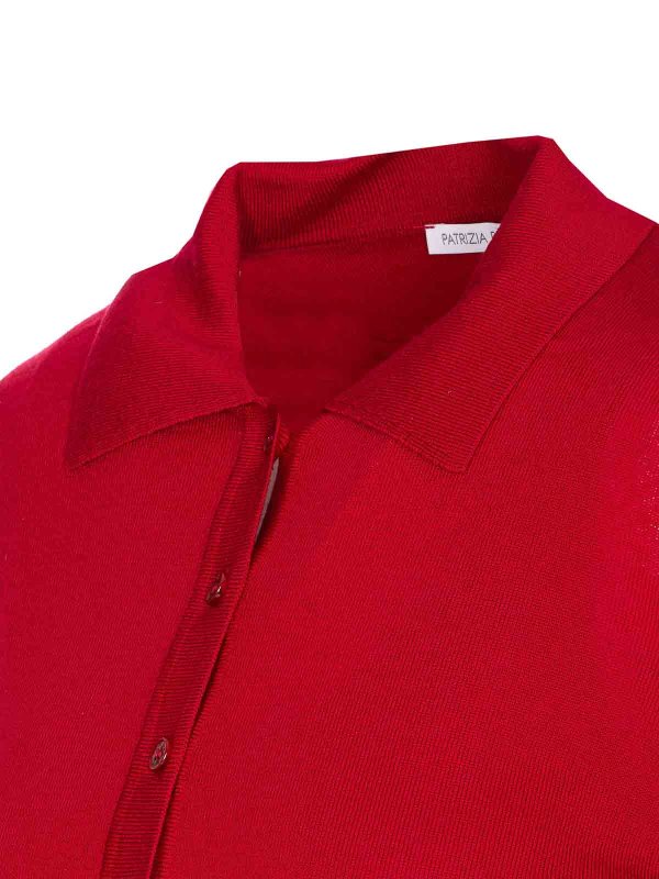 The Best Shops PATRIZIA PEPE: Cardigans - Cardigan - Rouge