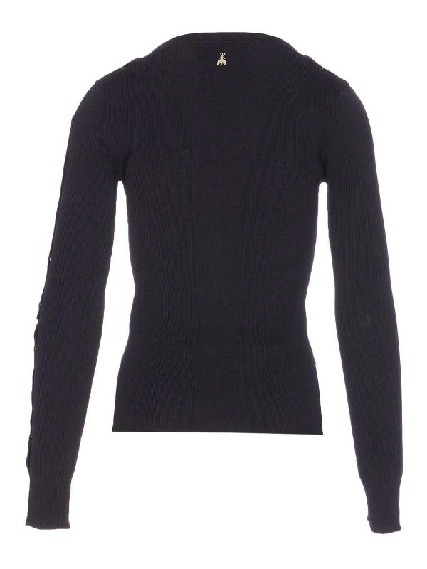 PATRIZIA PEPE: クルーネック online - クルーネック - 黒