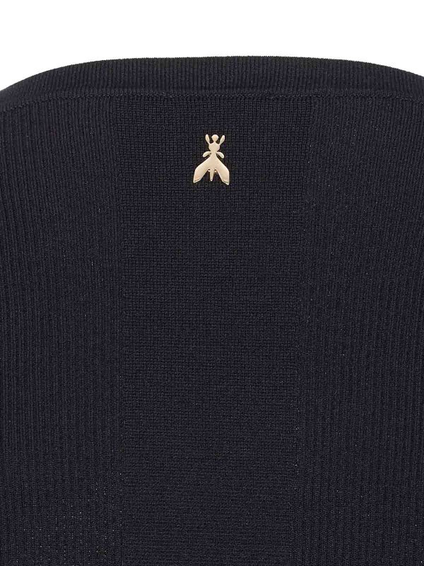 The Best Shops PATRIZIA PEPE: クルーネック - クルーネック - 黒