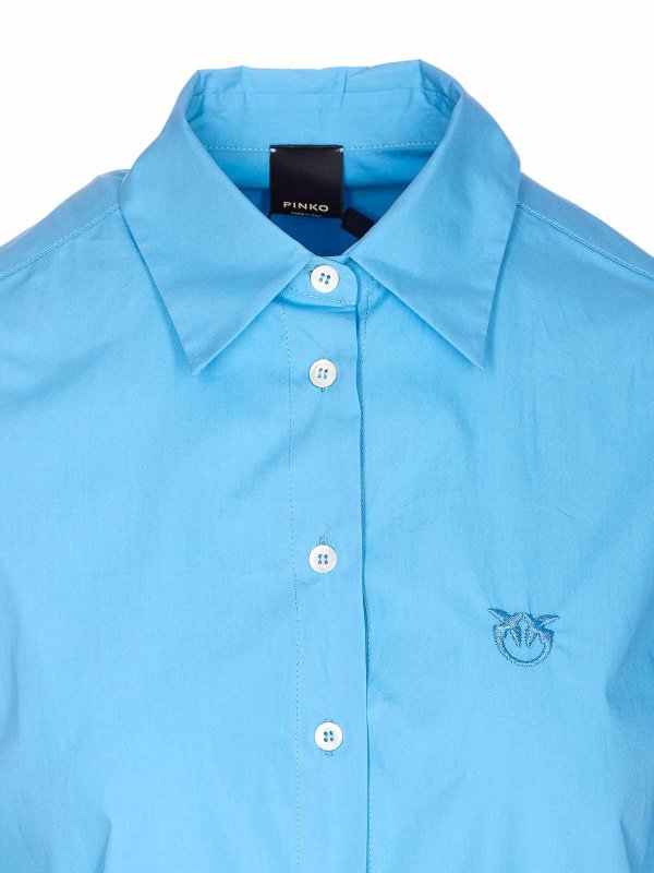 Camisa - Azul shop online: Pinko
