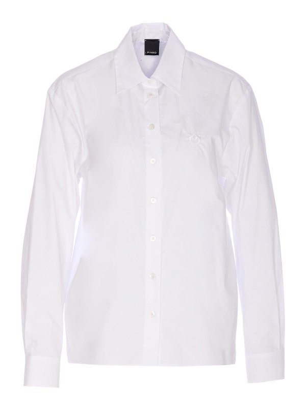 Pinko: shirts - White Caffe Shirt